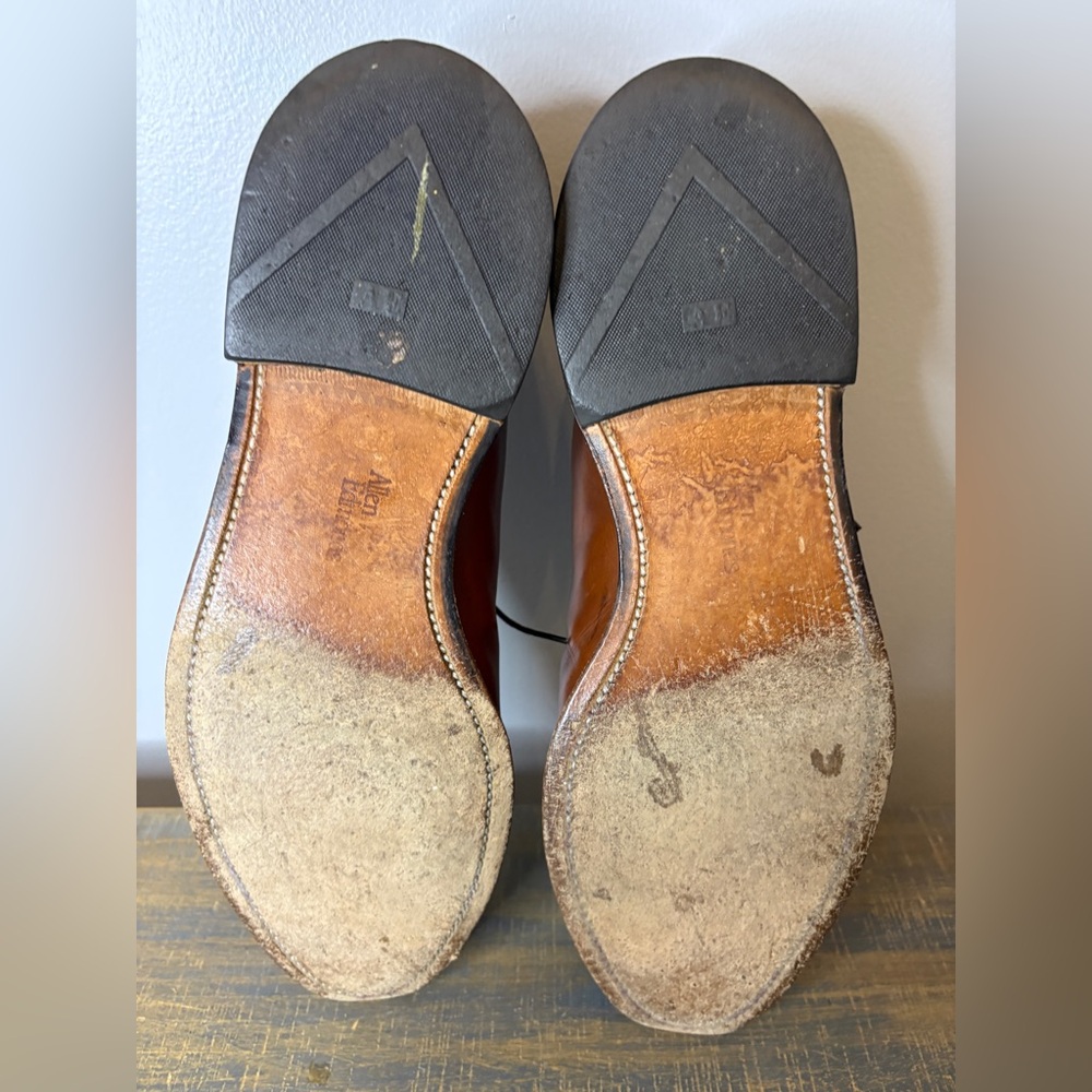 Allen Edmonds Classic Split Toe Cognac Leather Me… - image 4